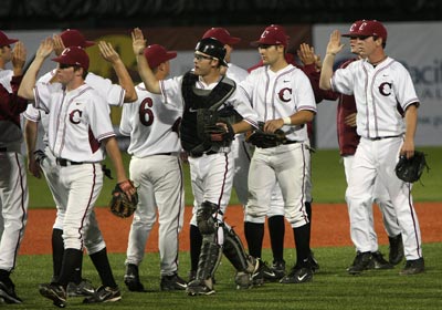 Knights celebrate first win at Goss