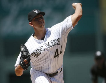 Former Knight Southpaw Tyler Anderson of Colorado Makes MLB Debut.