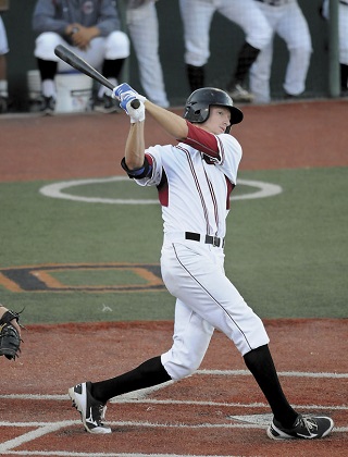 UC Santa Barbara Outfielder/First Baseman Dalton Kelly Heats Up.