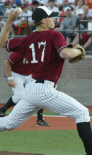 Humboldt snaps Knights' six-game win streak, Crabs whitewash Corvallis 1-0 at Arcata Baseball Park.