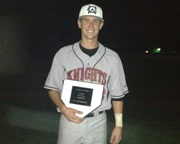 Knights' Outfielder Connor Hofmann of Oregon Earns WCL All-Star Game MVP Honors.