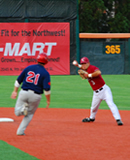 Corvallis takes series with 4-3 extra-inning victory over Kelowna.