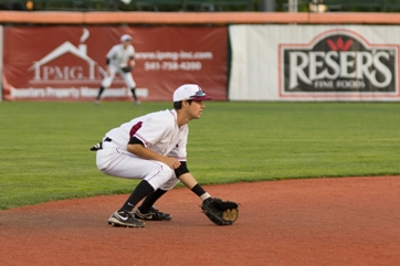 Slick-Fielding Shortstop Michael Lucarelli of Portland Returns to Goss Stadium.