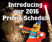 Knights Unveil 2016 Promo Schedule.